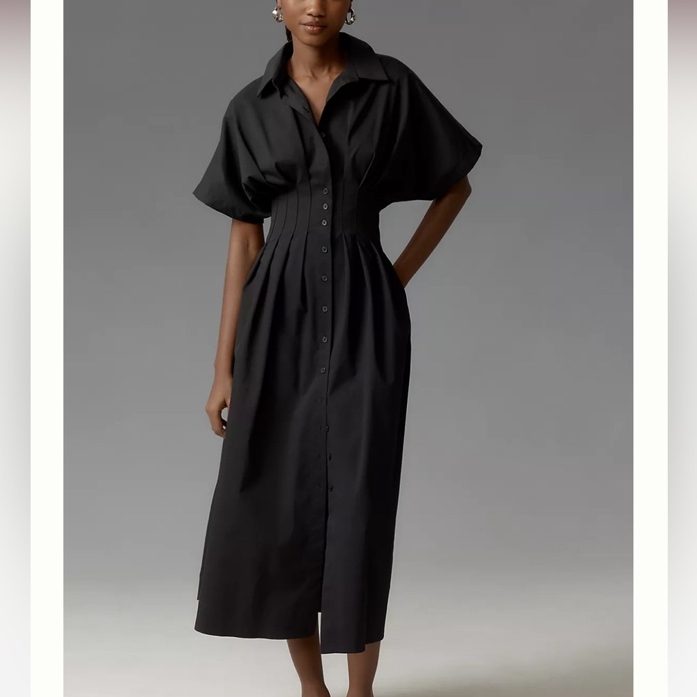 Anthropologie Exquise Tobie Shirt Dress